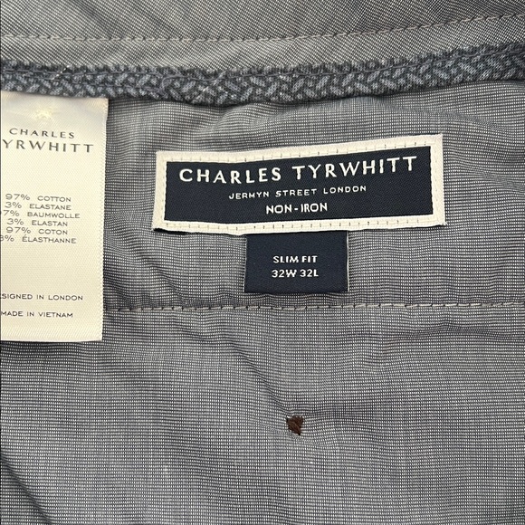 Men's Blue Pants - Picture 4 of 5